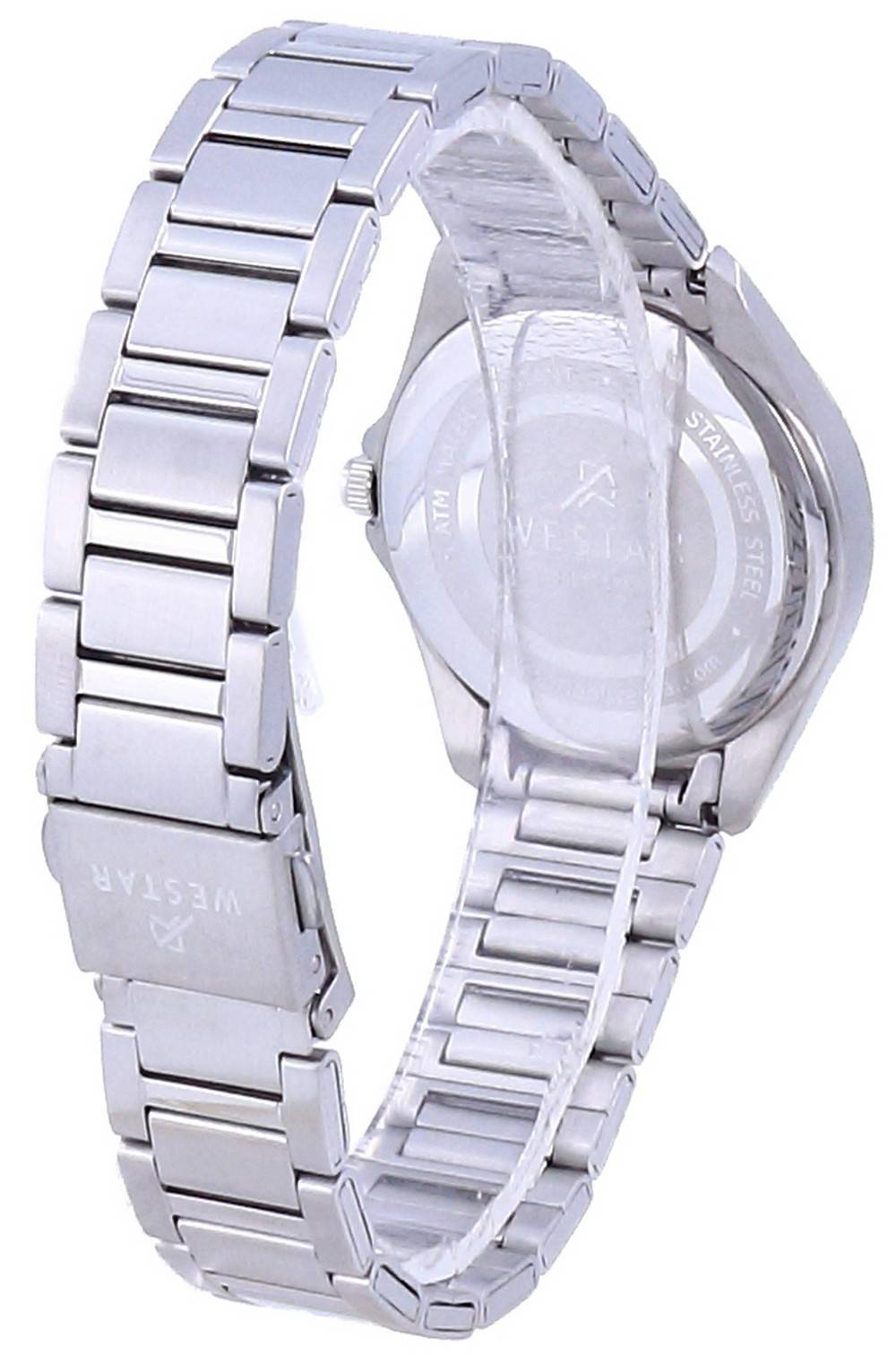 Westar Champagne Dial Stainless Steel Quartz 40212 STN 102 Women's Watch