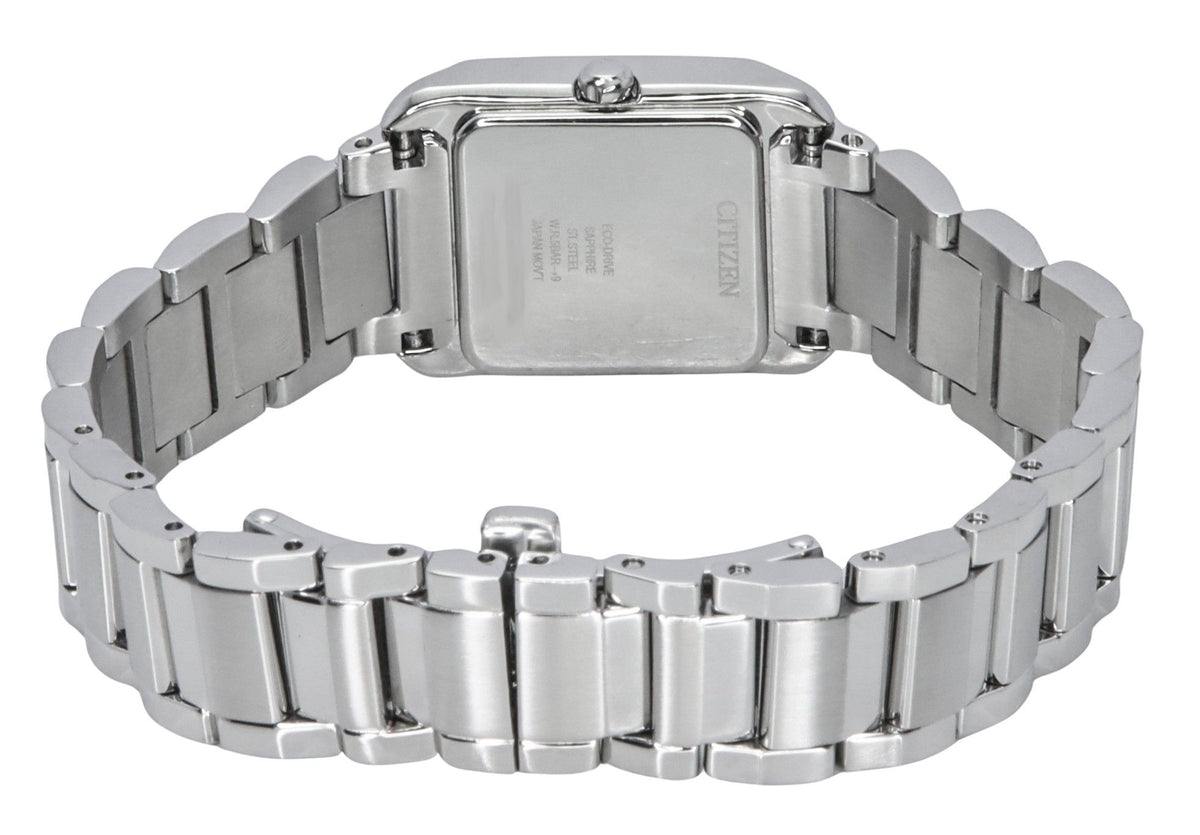 Citizen L Eco-Drive Stainless Steel Mother of Pearl Dial EW5600-87D Women's Watch
