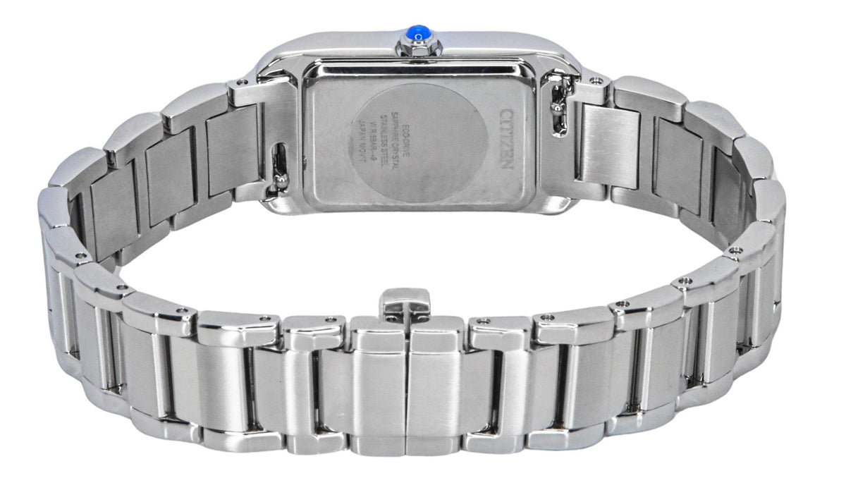 Citizen L Bianca Stainless Steel Mother Of Pearl Dial Eco-Drive EW5620-55N Women's Watch