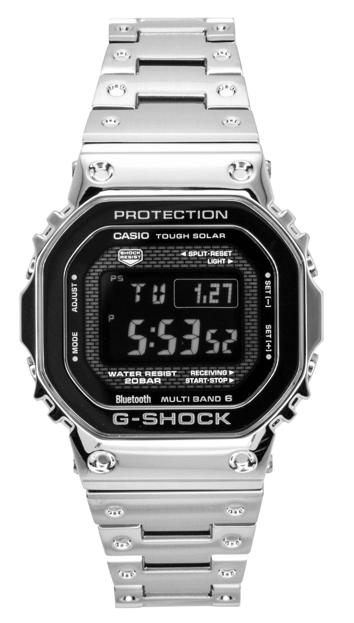 Casio G-Shock Digital Full Metal Smartphone Link Solar GMW-B5000BT-1 200M Men's Watch