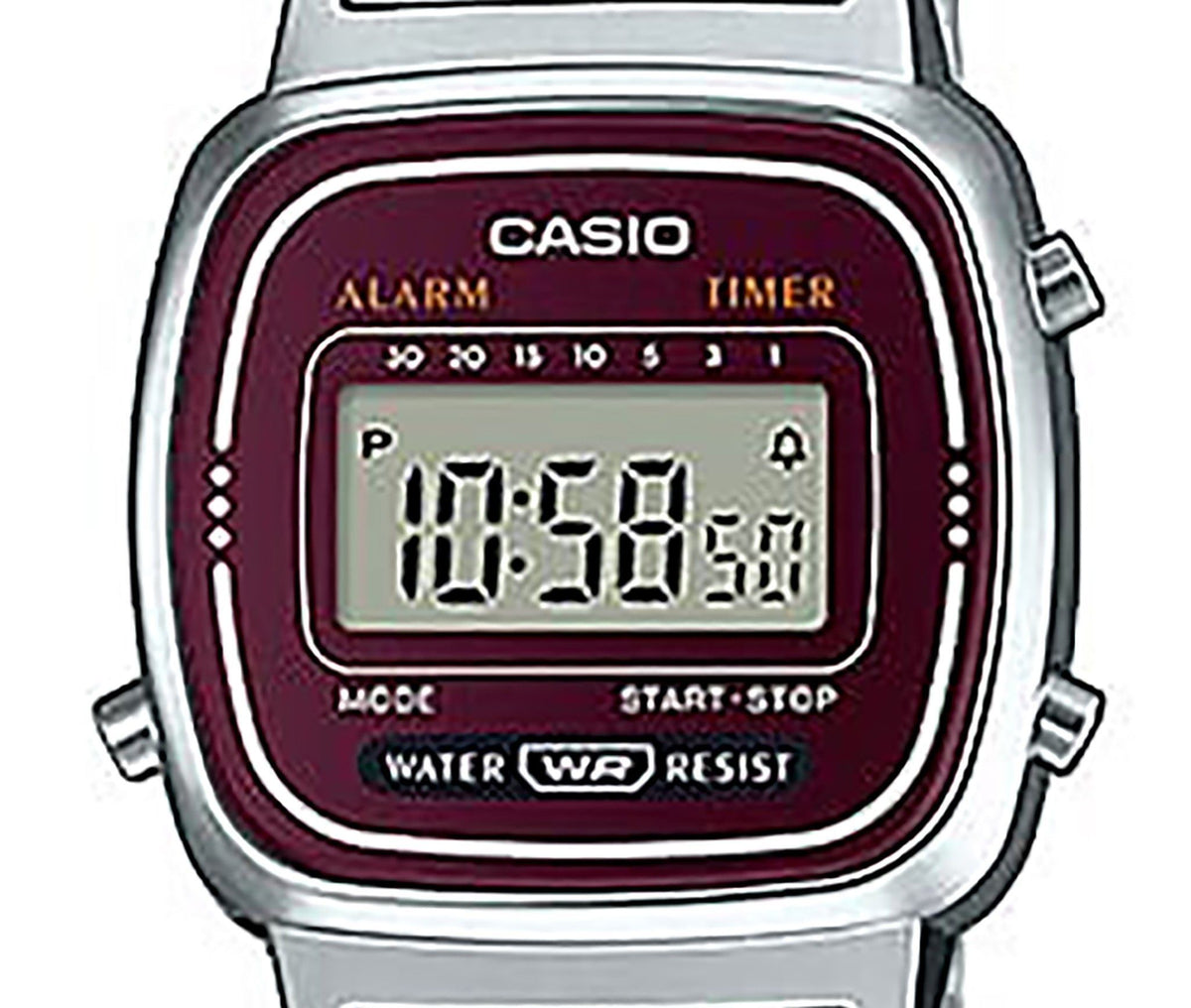 Casio Alarm Digital LA-670WA-4D LA670WA-4D Women's Watch