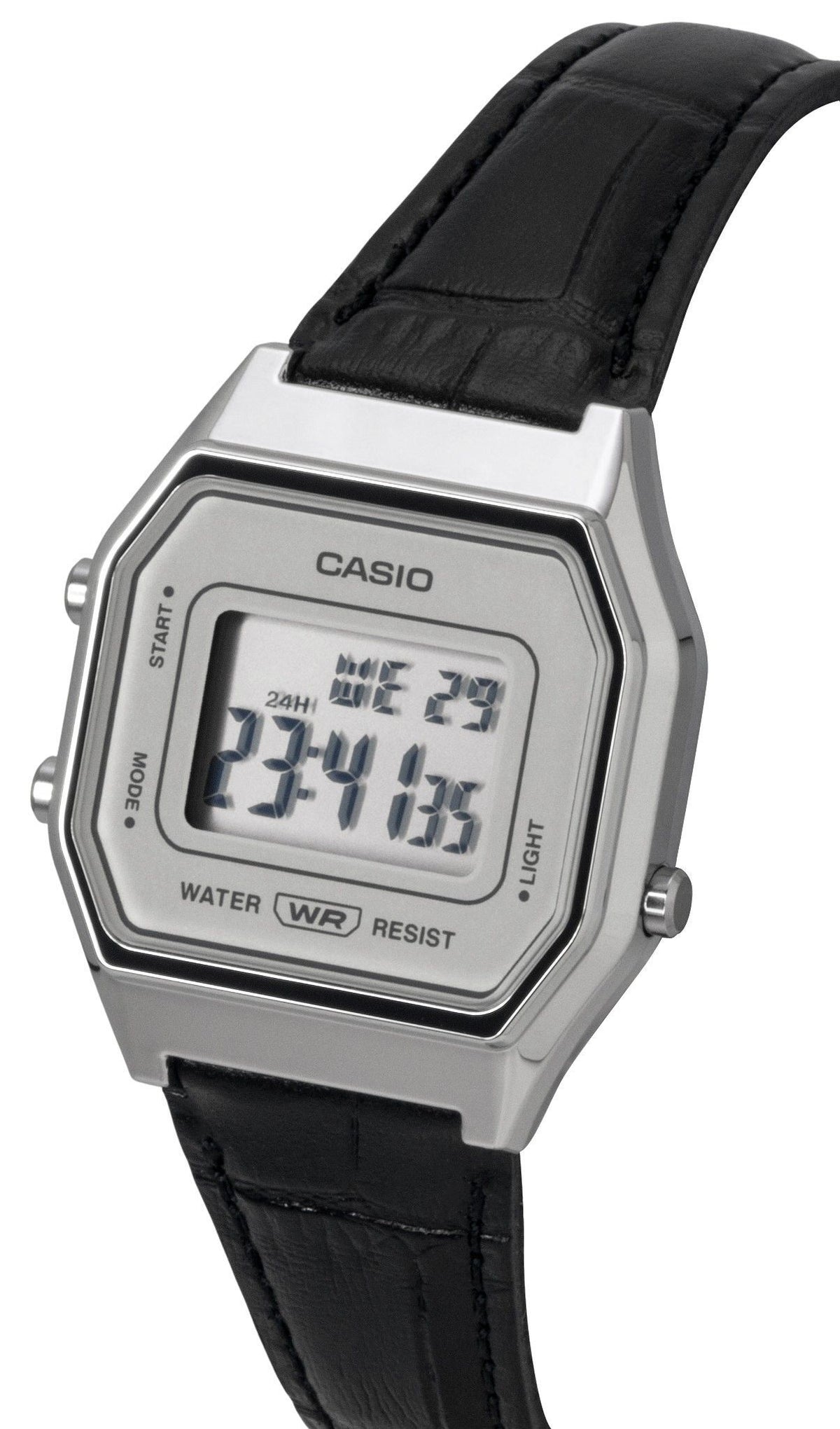 Casio Vintage Digital Leather Strap Quartz LA680WEL-1 Unisex Watch