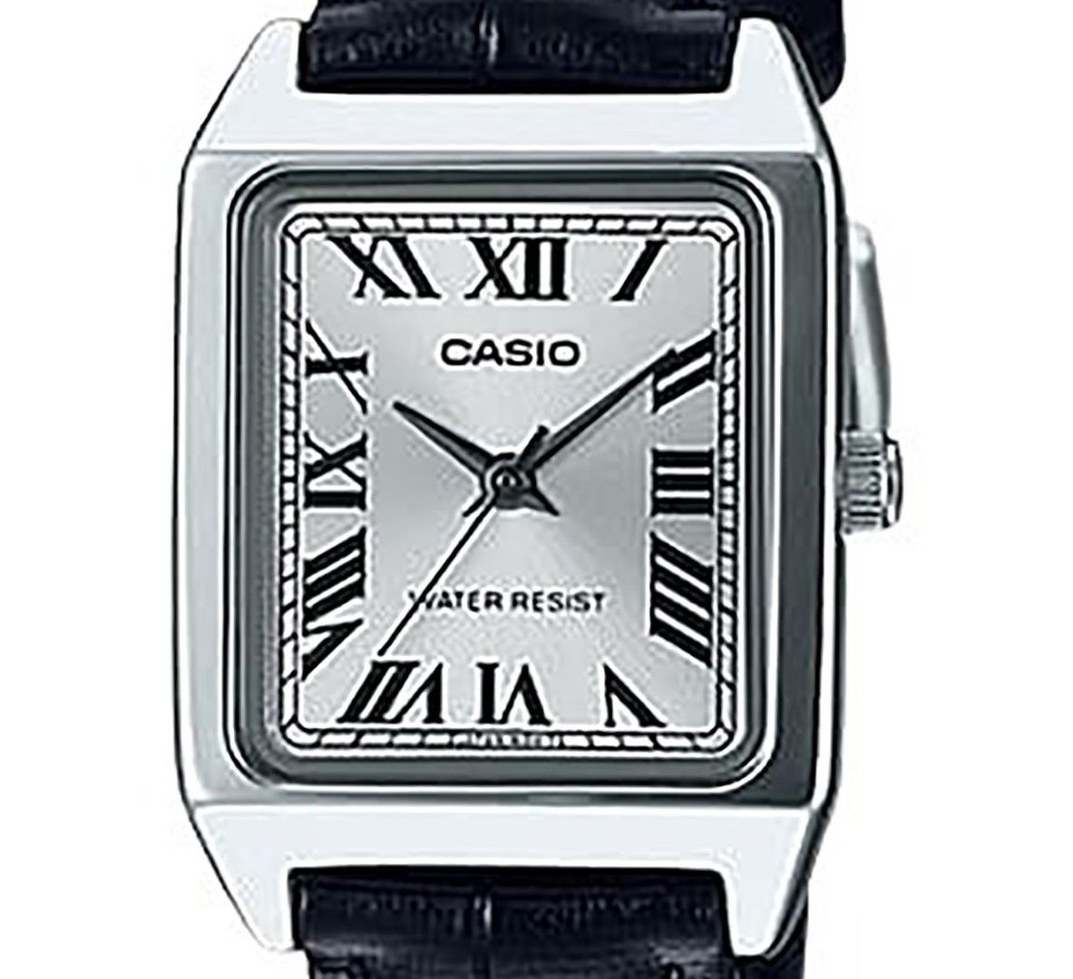 Casio Standard Analog Leather Strap Silver Dial Quartz LTP-V007L-7B1 Women's Watch