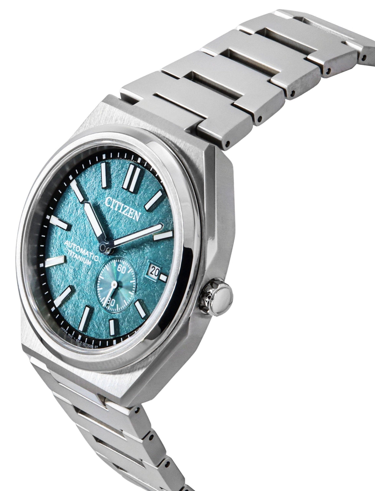 Citizen Zenshin Super Titanium Green Dial Automatic NJ0180-80X 100M Men's Watch