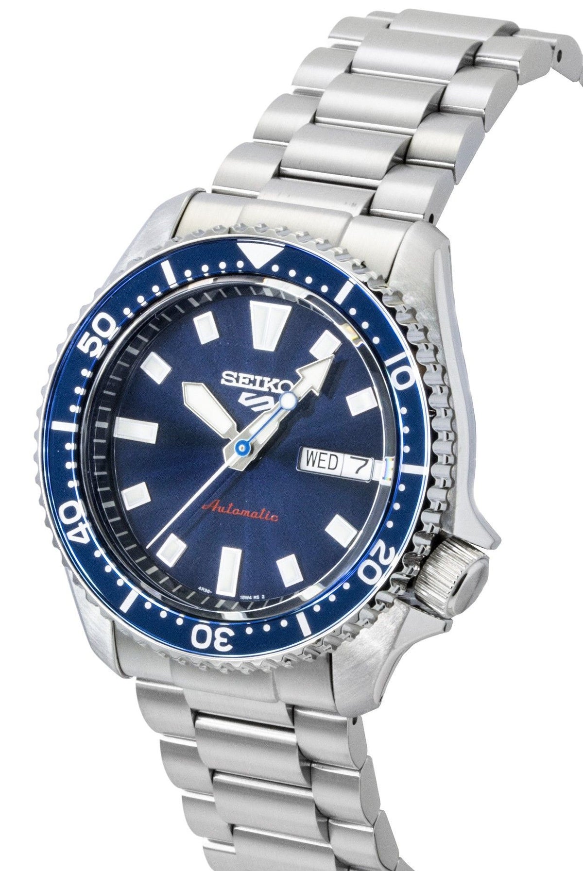 Seiko 5 Sports SKX Redux Stainless Steel Blue Dial Automatic SRPL83K1 100M Men's Watch