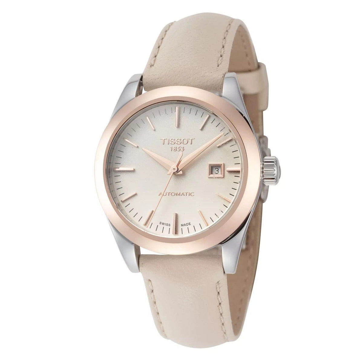 Tissot T-My Lady 18K Gold Automatic T930.007.46.261.00 T9300074626100 Women's Watch